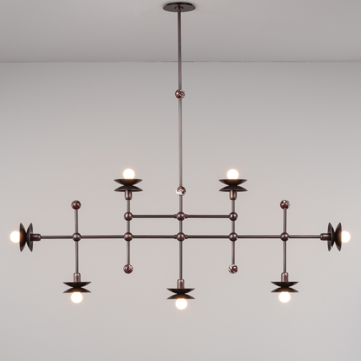 Schwung Babylon Linear 7 Light Chandelier