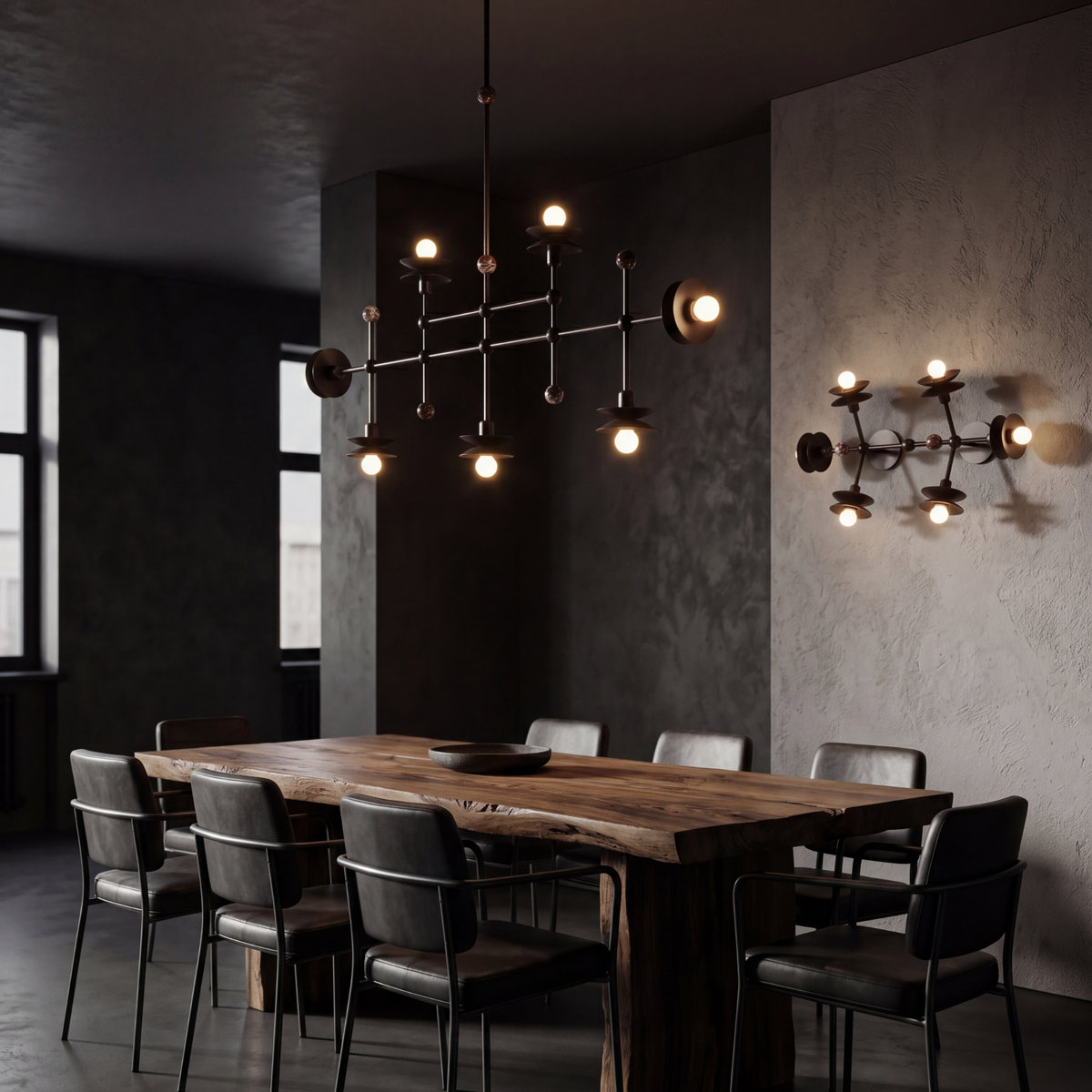 Schwung Babylon Linear 7 Light Chandelier