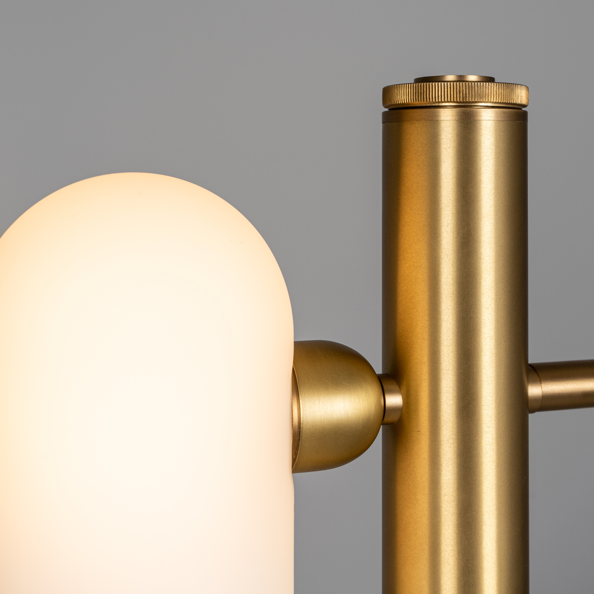 Schwung Odyssey 1 Floor Lamp - Opal Mat Glass