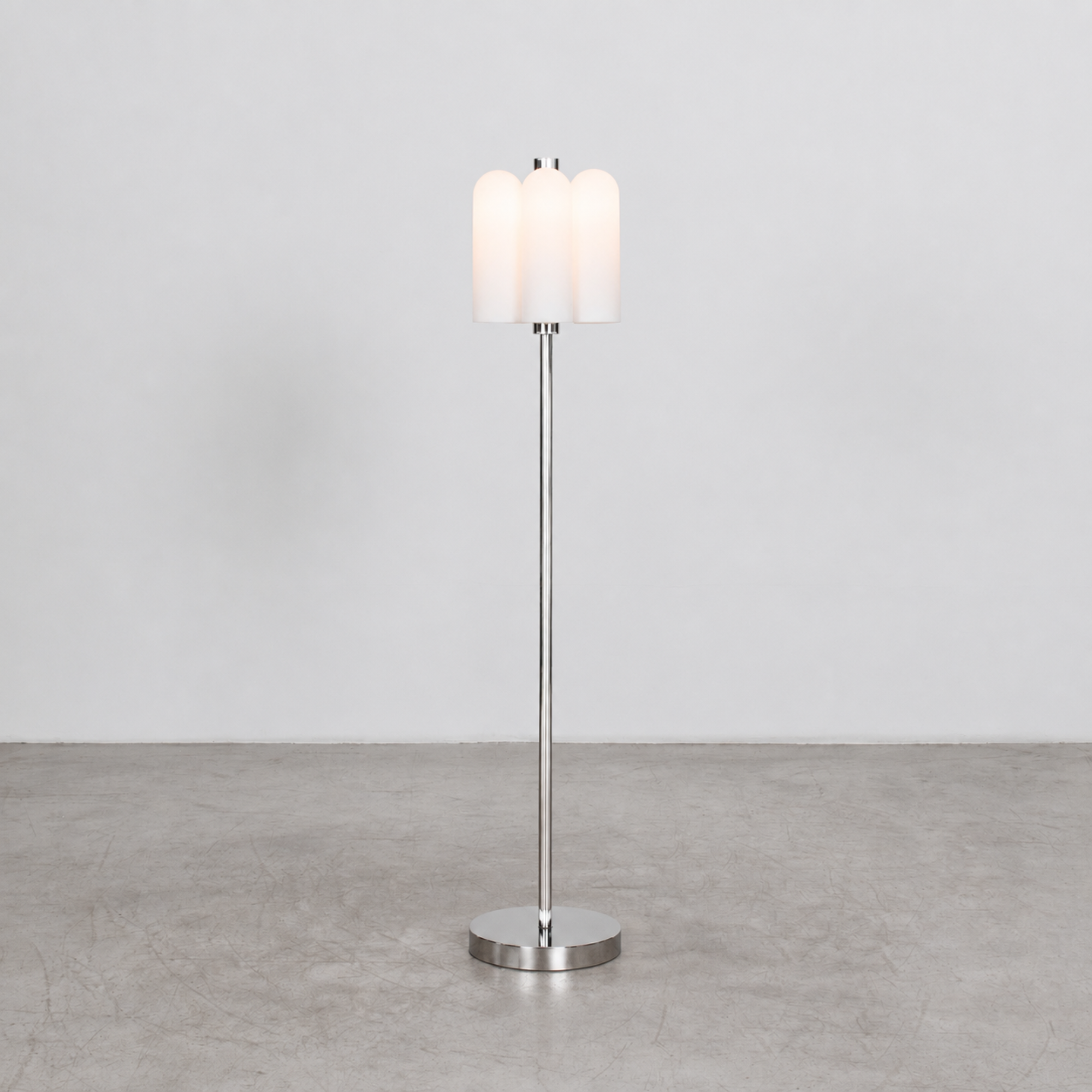 Schwung Odyssey 6 Floor Lamp - Opal Mat Glass