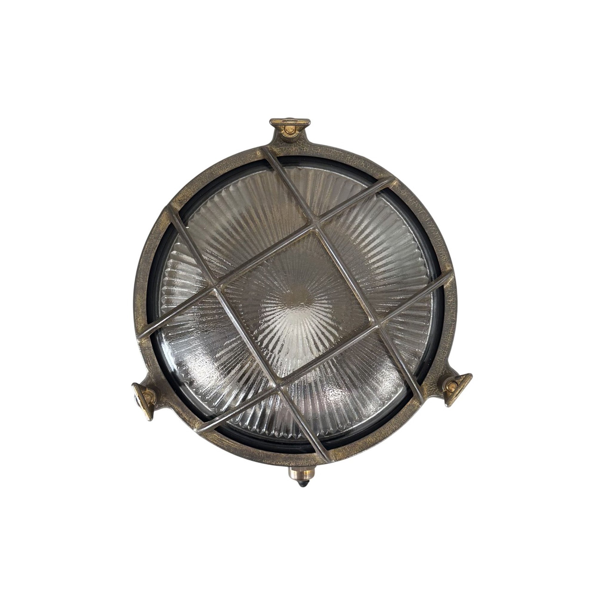 Navigator Small cabin porthole bulkhead - Antique Brass