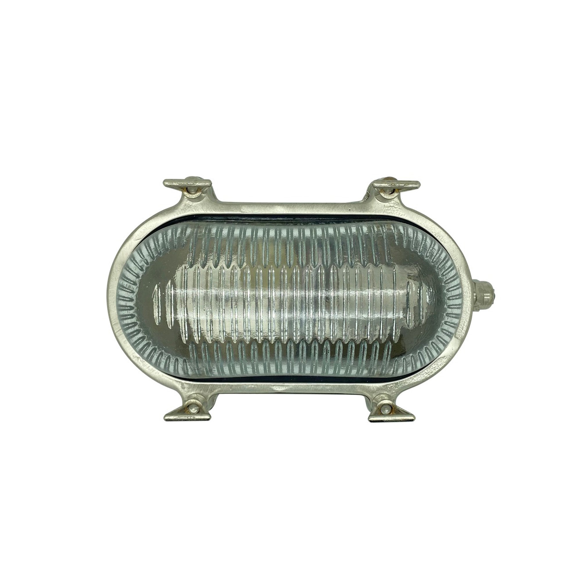 Navigator Small Siren Bulkhead Wall Light - Satin Nickel