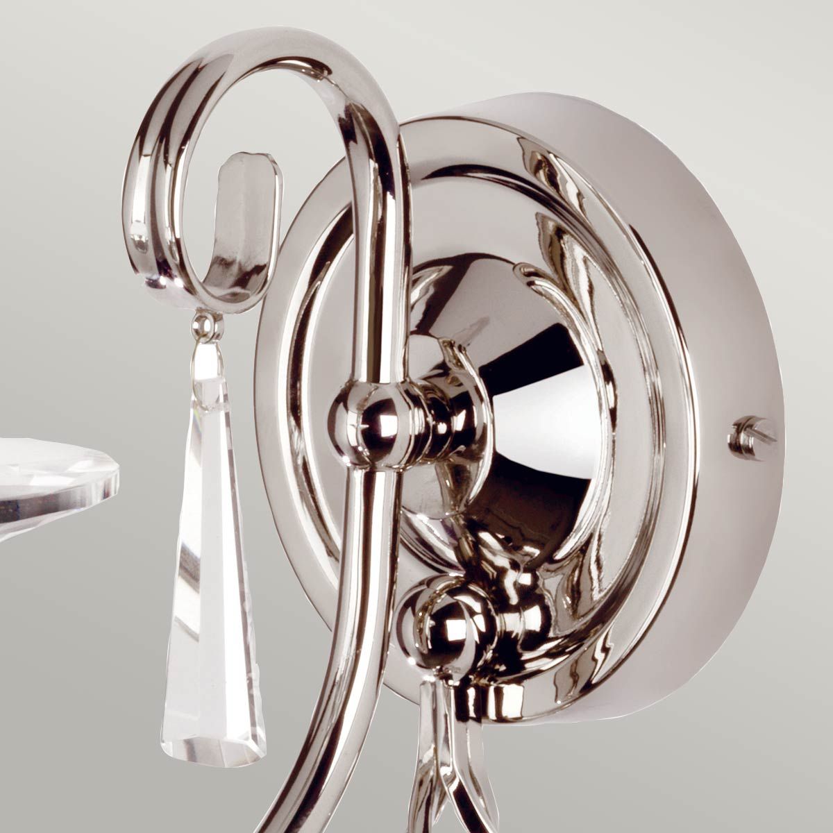 Elstead Aegean Single Wall Light - Polished Nickel