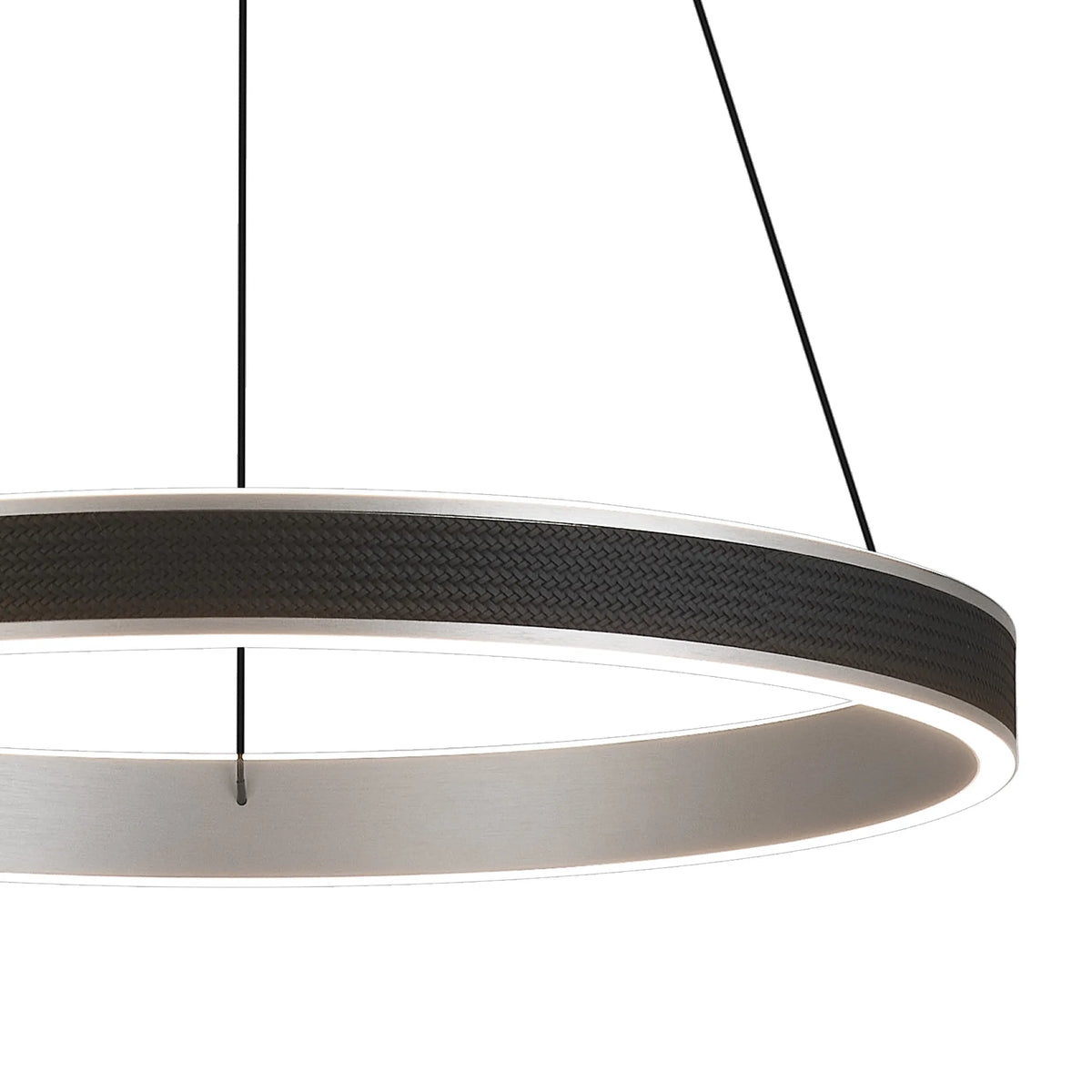 Fabula Alina LED Pendant Light – Black & Antique Silver