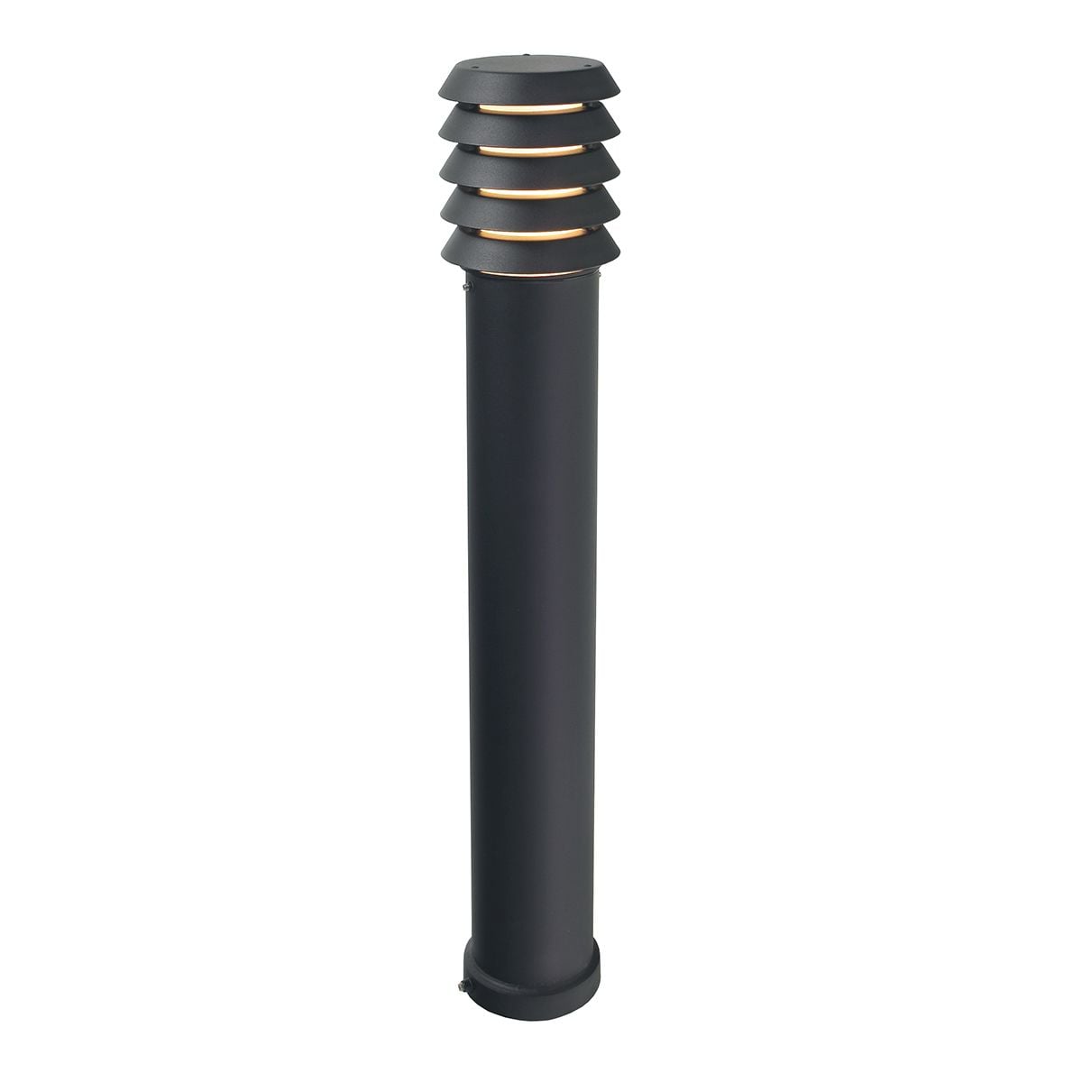 Norlys Alta Single Large Bollard - Black