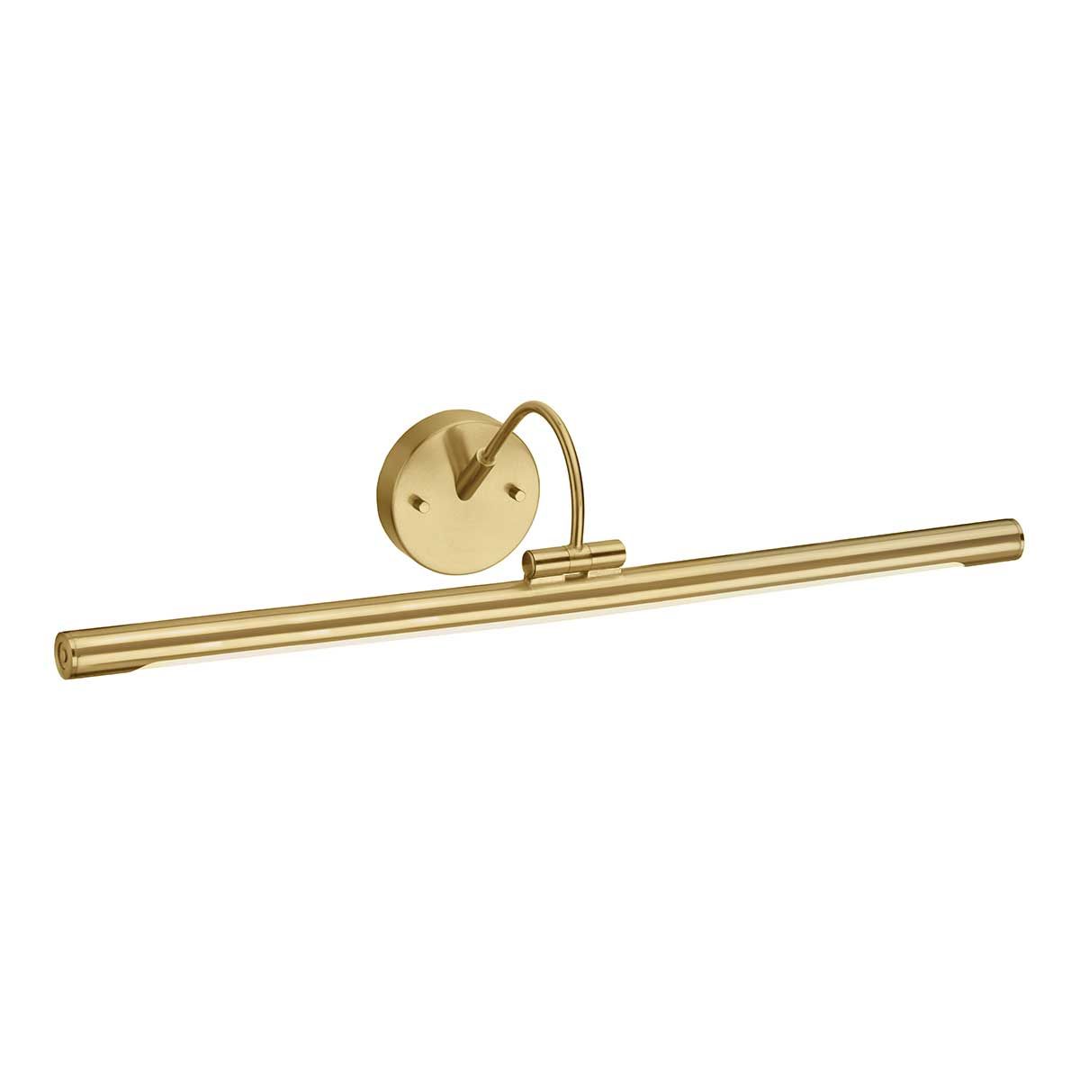 Elstead Alton Single Large LED Picture Light - Brushed Brass