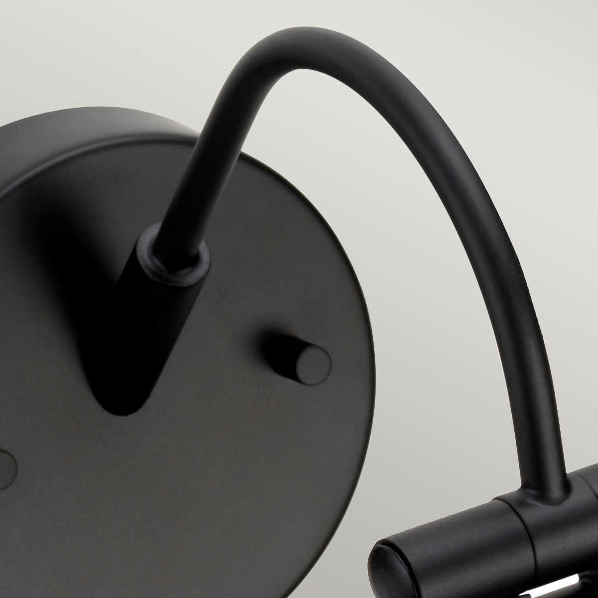 Elstead Alton Single Small LED Picture Light - Black