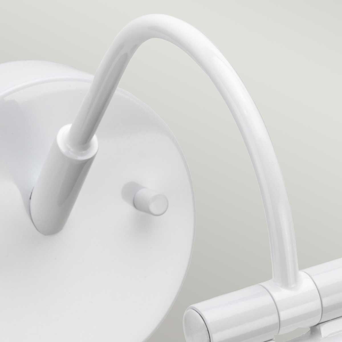 Elstead Alton Single Small LED Picture Light - White