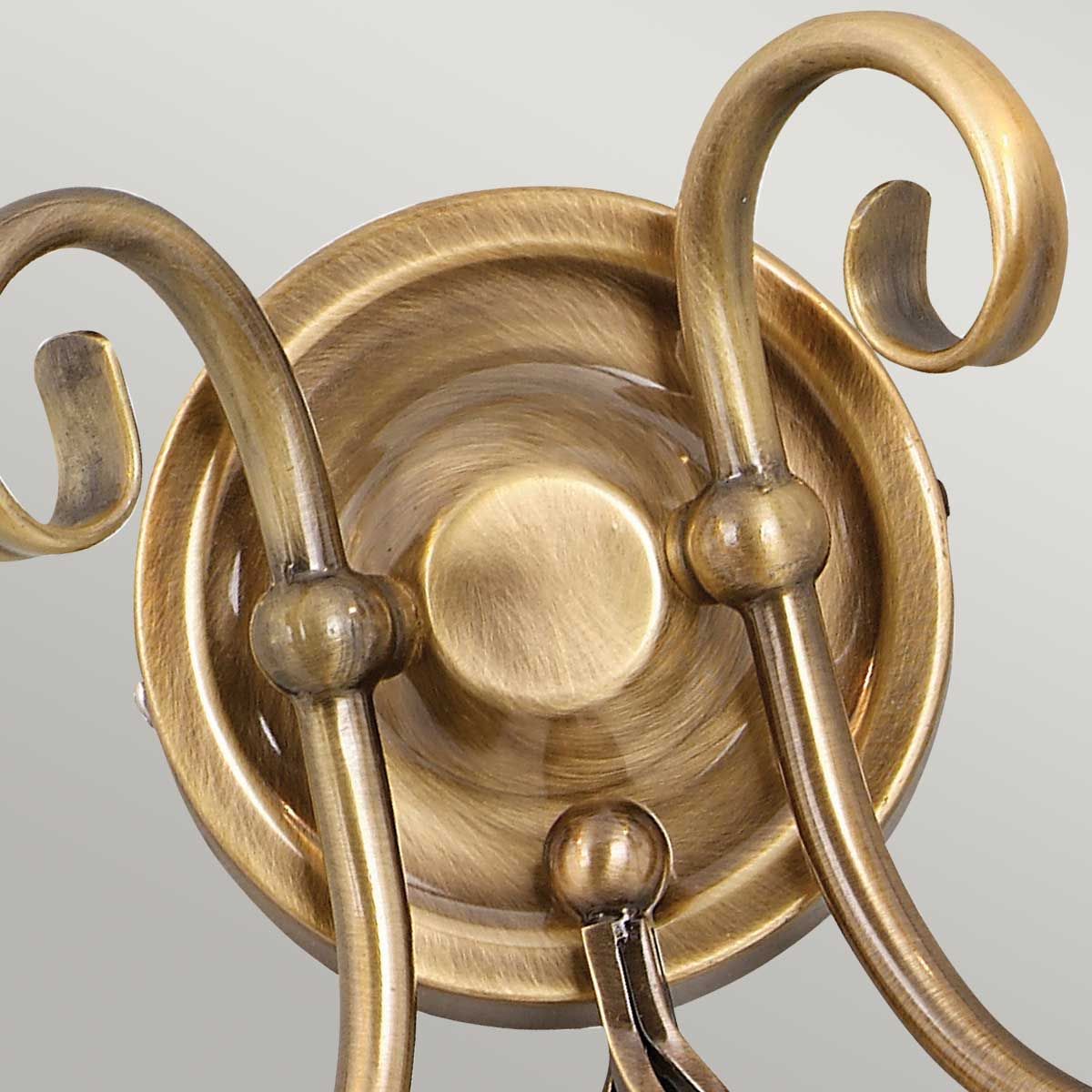 Elstead Artisan 2 Light Wall Light - Aged Brass
