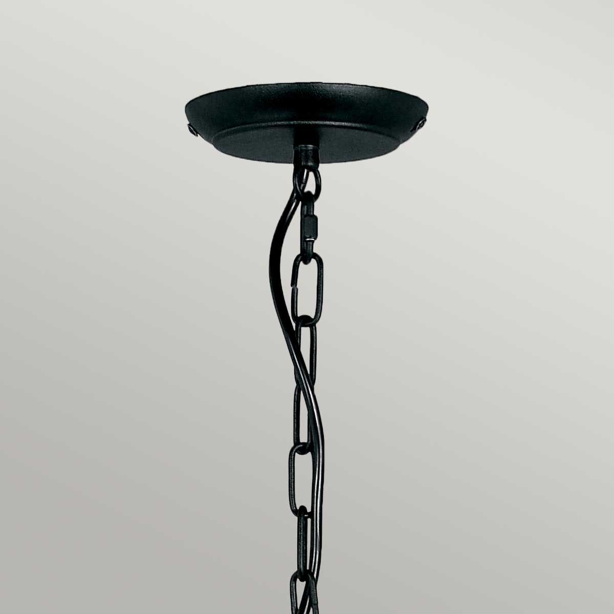 Elstead Artisan 5 Light Chandelier - Black
