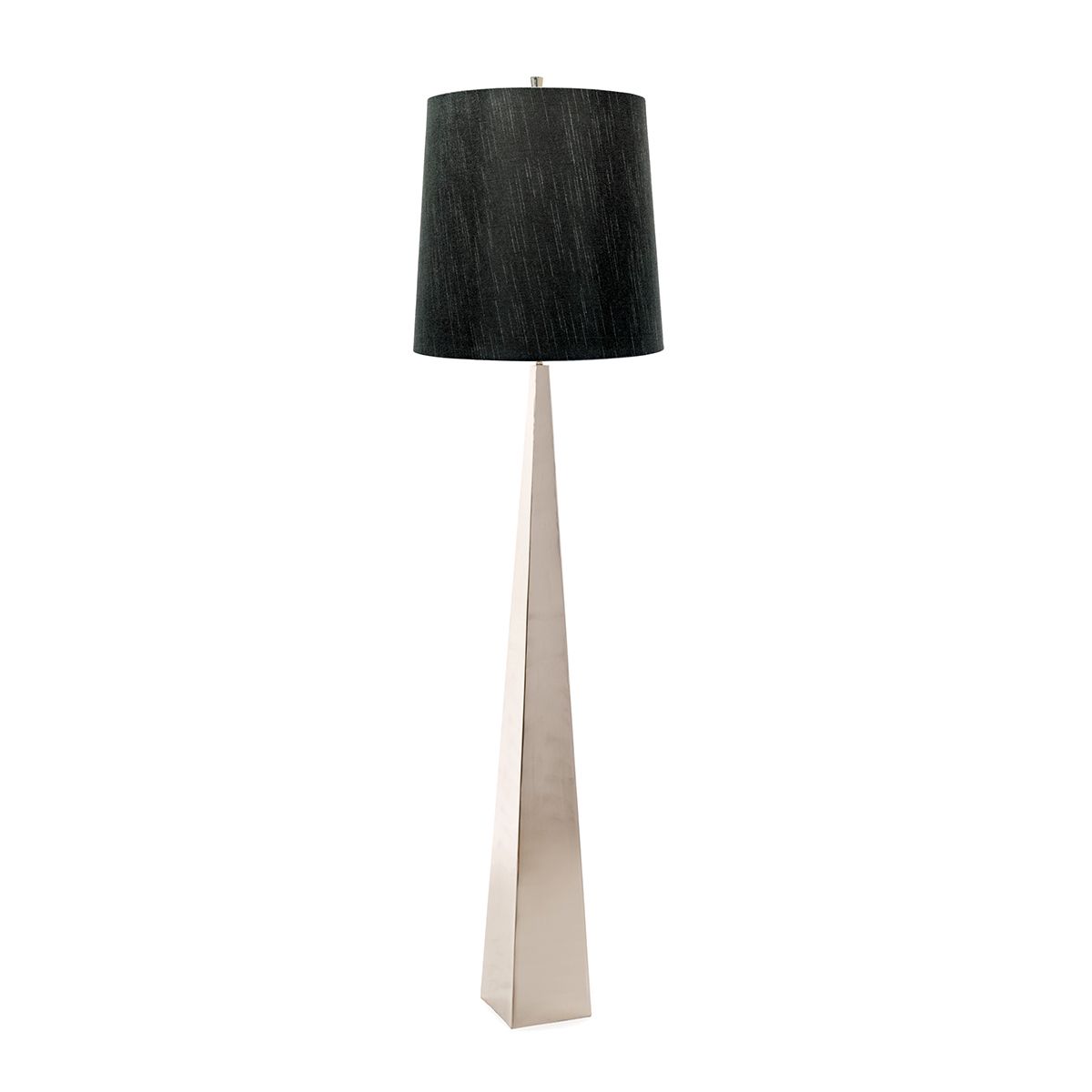 Elstead Ascent 1 Light Floor Lamp - Polished Nickel