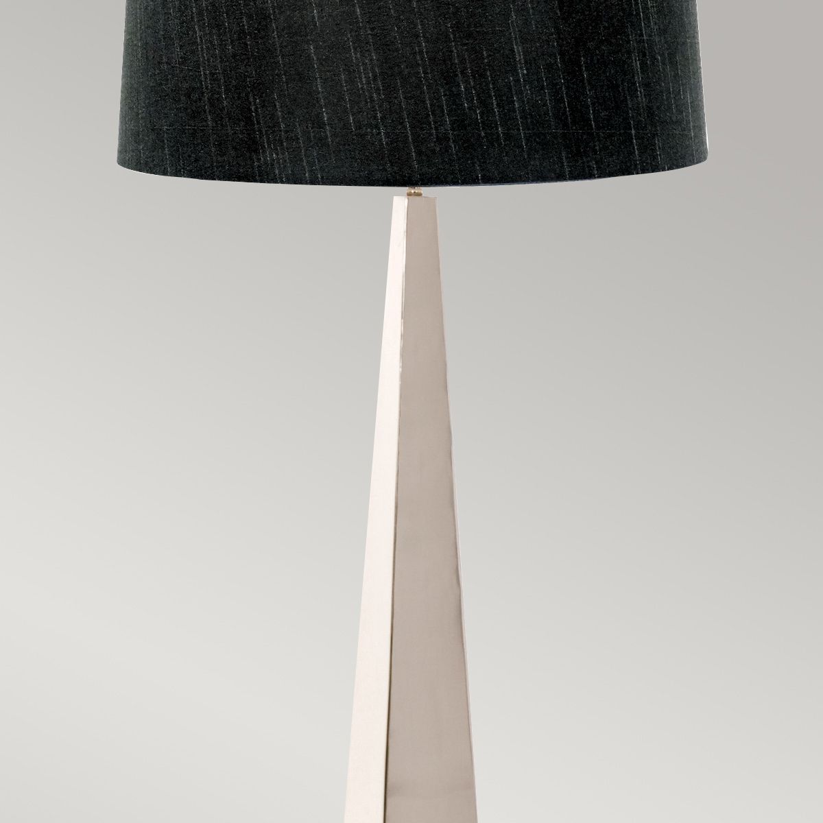 Elstead Ascent 1 Light Floor Lamp - Polished Nickel