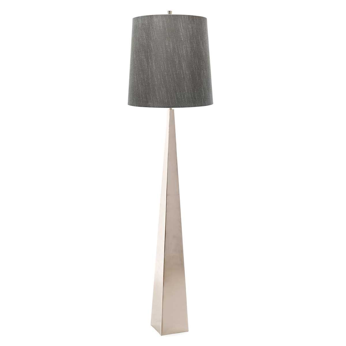 Elstead Ascent Single Floor Lamp - Polished Nickel