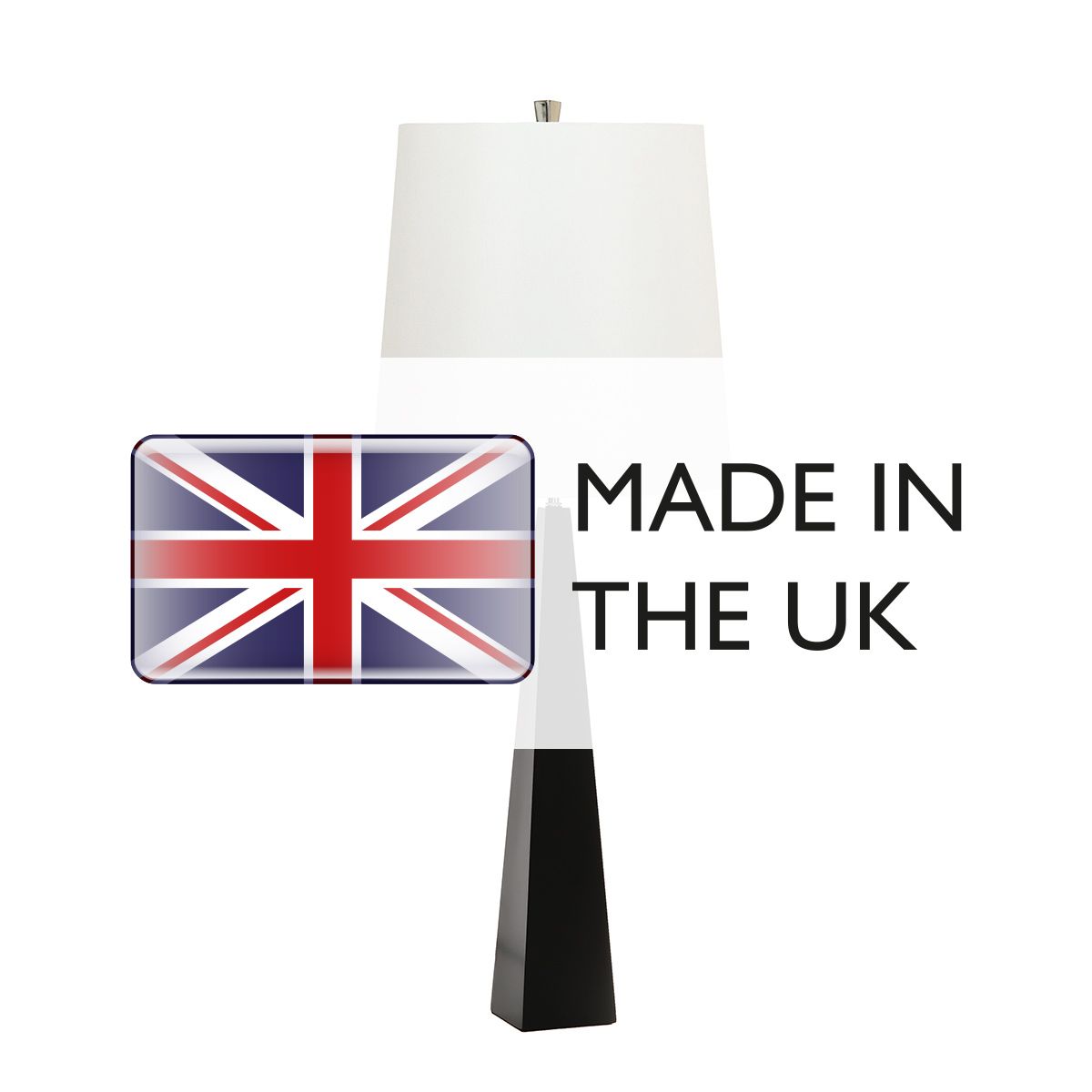 Elstead Ascent 1 Light Table Lamp - Black
