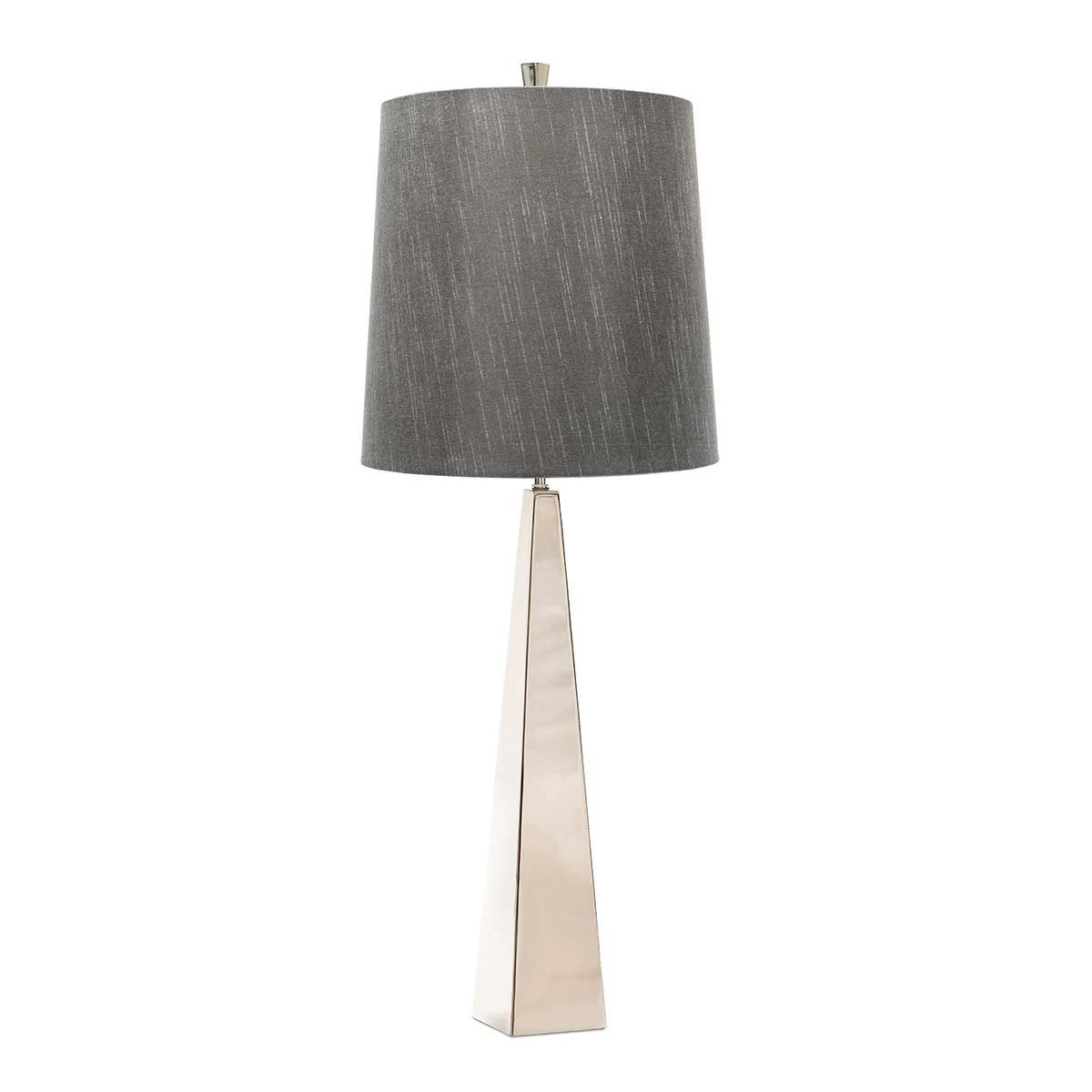 Elstead Ascent Single Table Lamp - Polished Nickel
