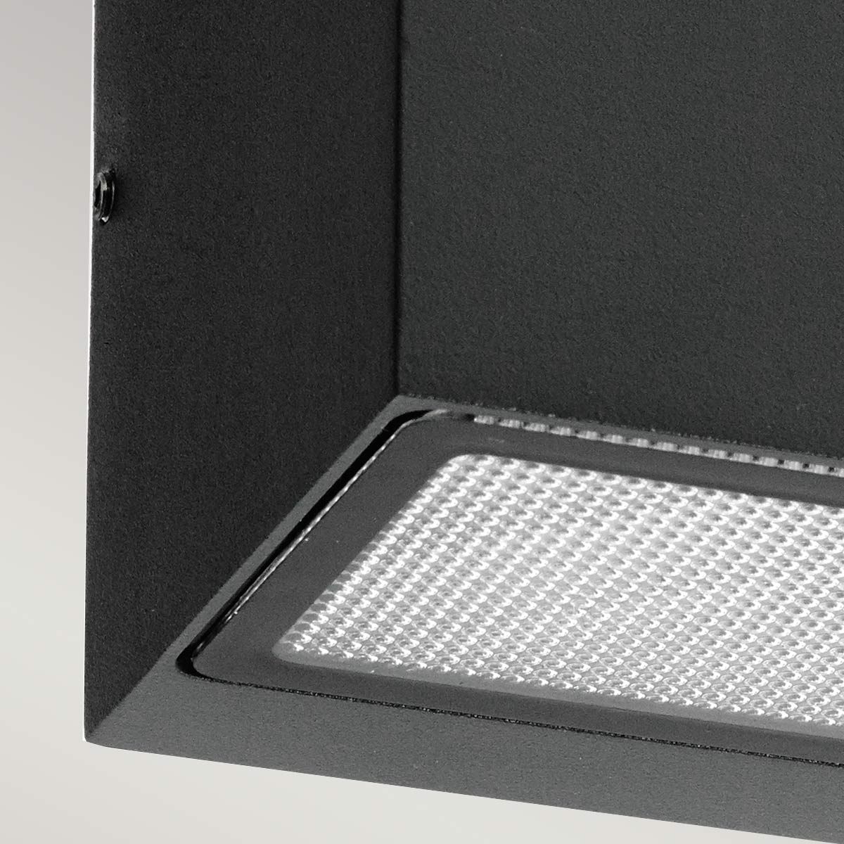 Norlys Asker Single Up and Down E27 Wall Light - Graphite