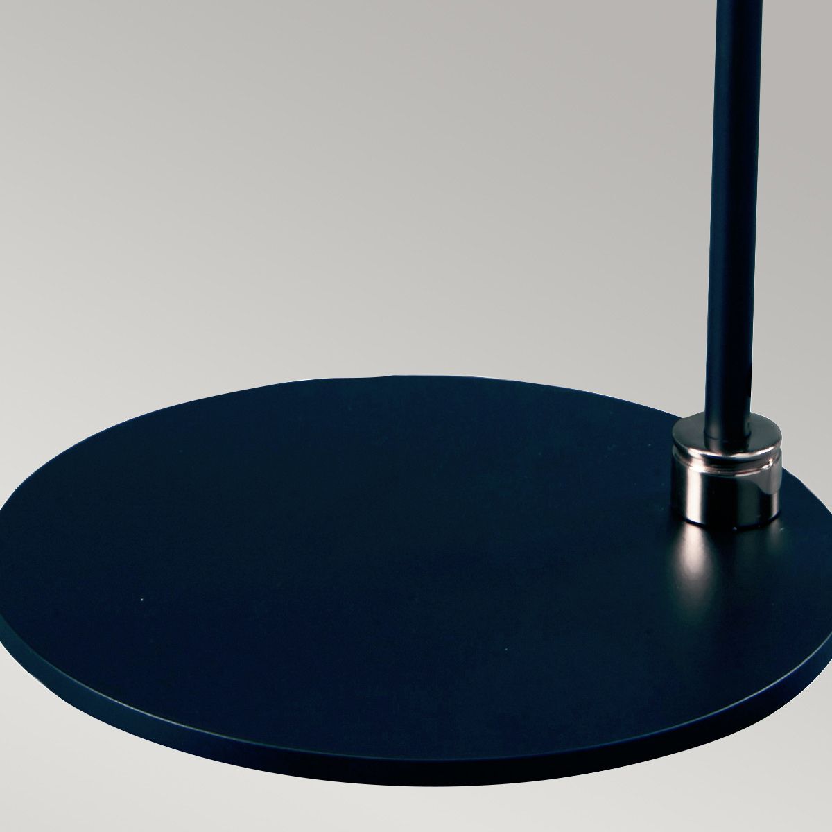 Elstead Balance 1 Light Table Lamp - Black & Polished Nickel