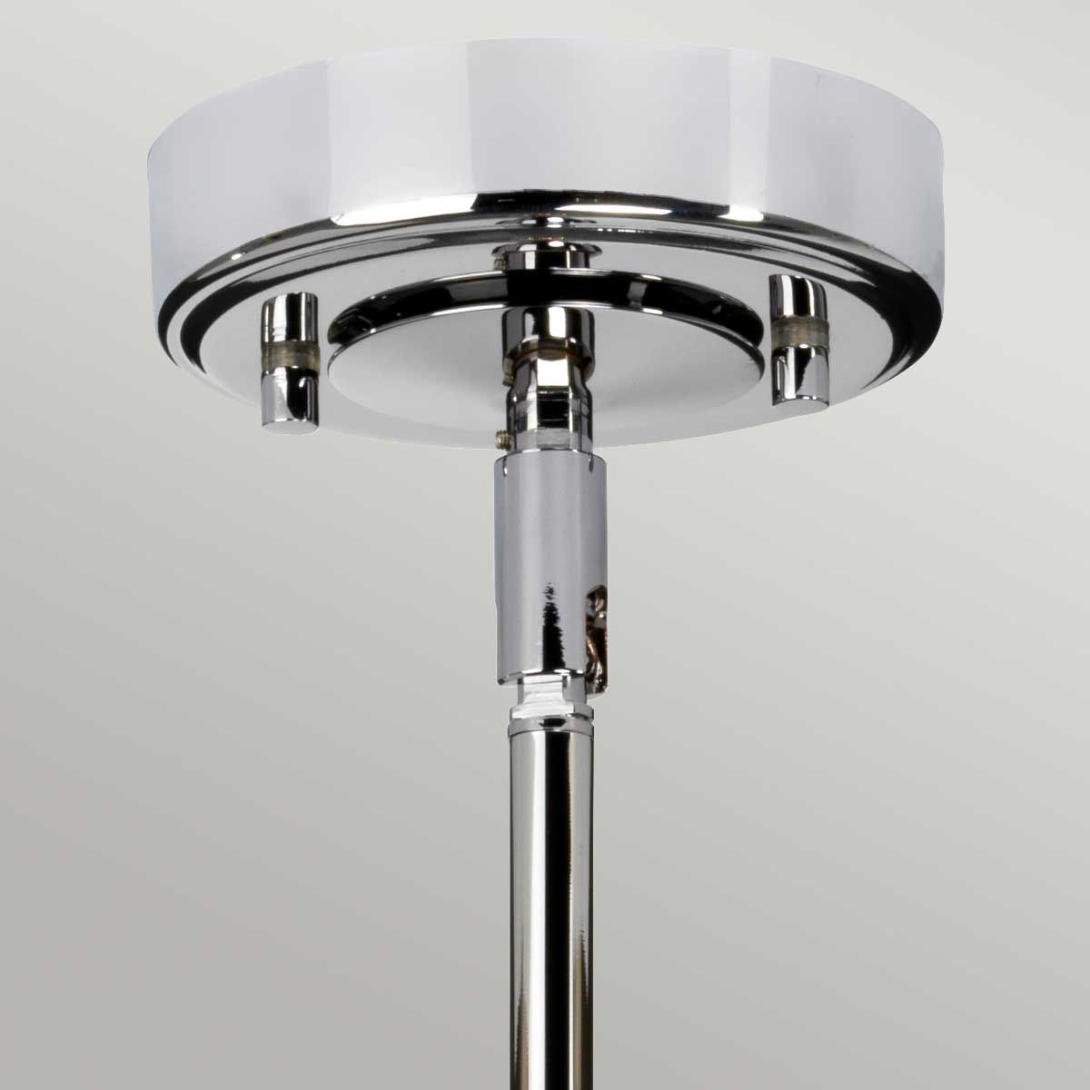 Elstead Agatha Single Bathroom Pendant - Polished Chrome