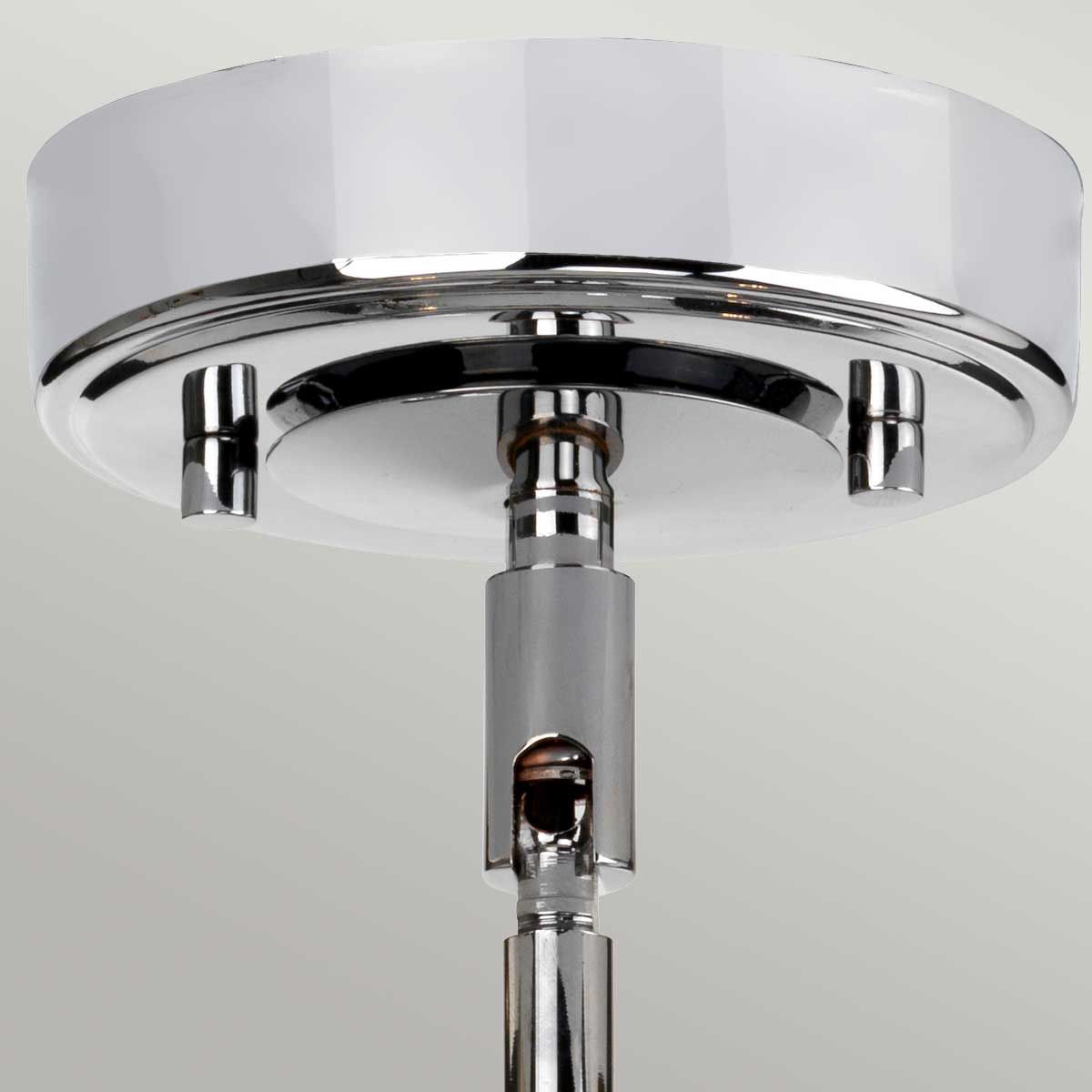 Elstead Agatha 3 Light Bathroom Pendant - Polished Chrome
