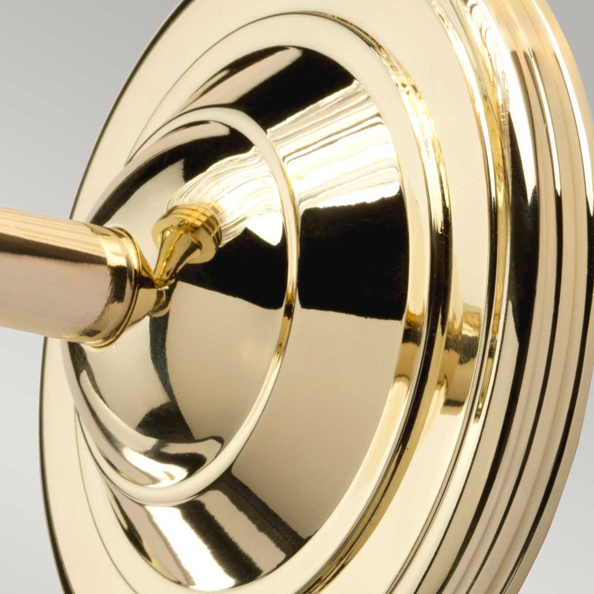Elstead Austen Single Bathroom Wall Light - Polished Brass