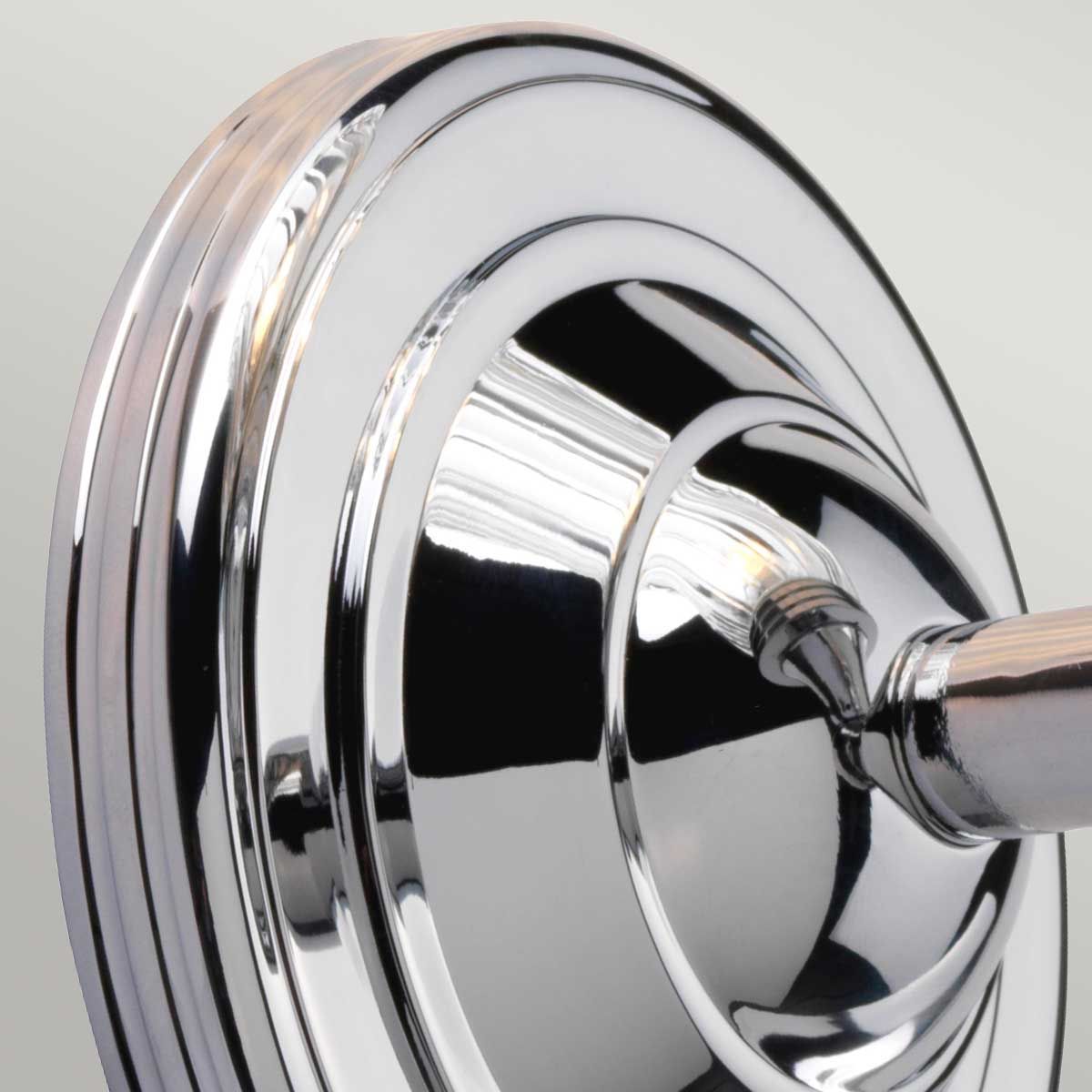 Elstead Austen Single Bathroom Wall Light - Polished Chrome