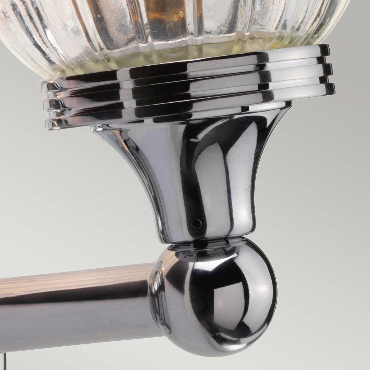 Elstead Austen Single Bathroom Wall Light - Polished Chrome