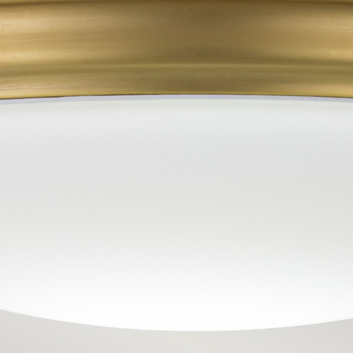 Elstead Brompton Single Bathroom Flush Fitting - Brushed Brass