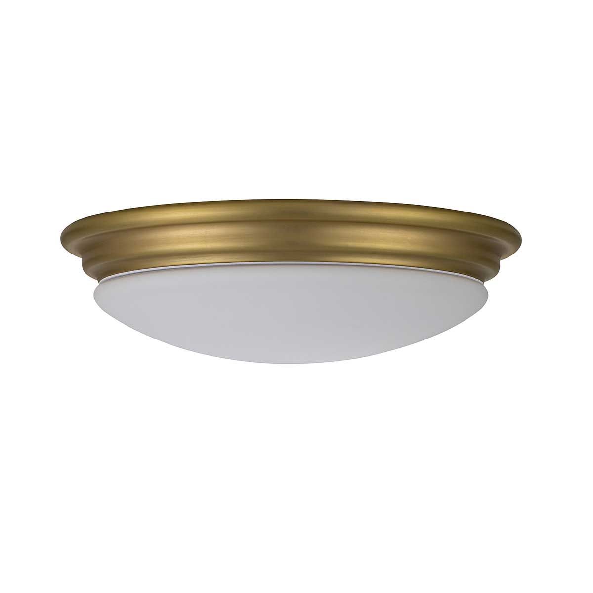 Elstead Brompton Single Bathroom Flush Fitting - Brushed Brass