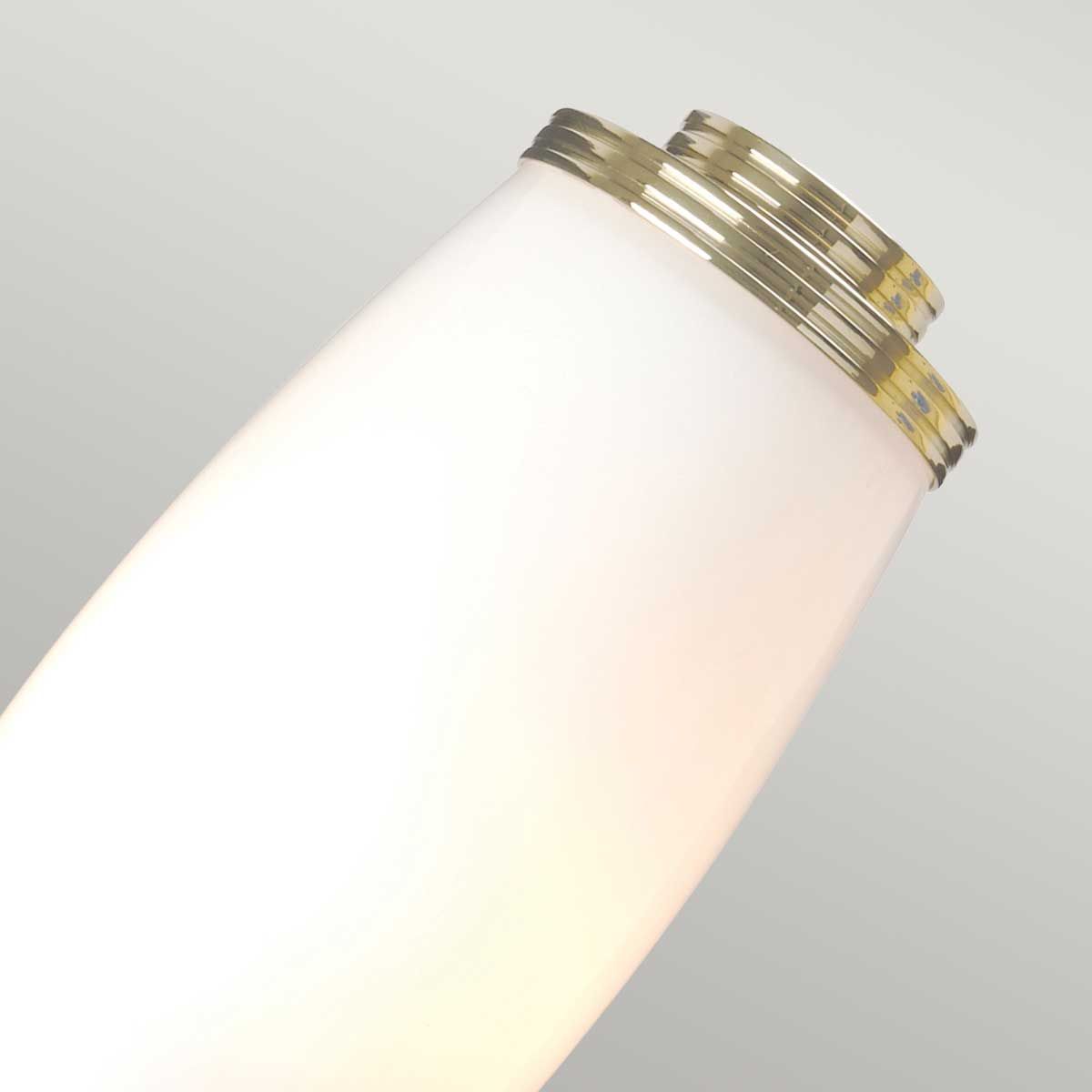 Elstead Eliot Two Light Bathroom Wall Light - Polished Brass