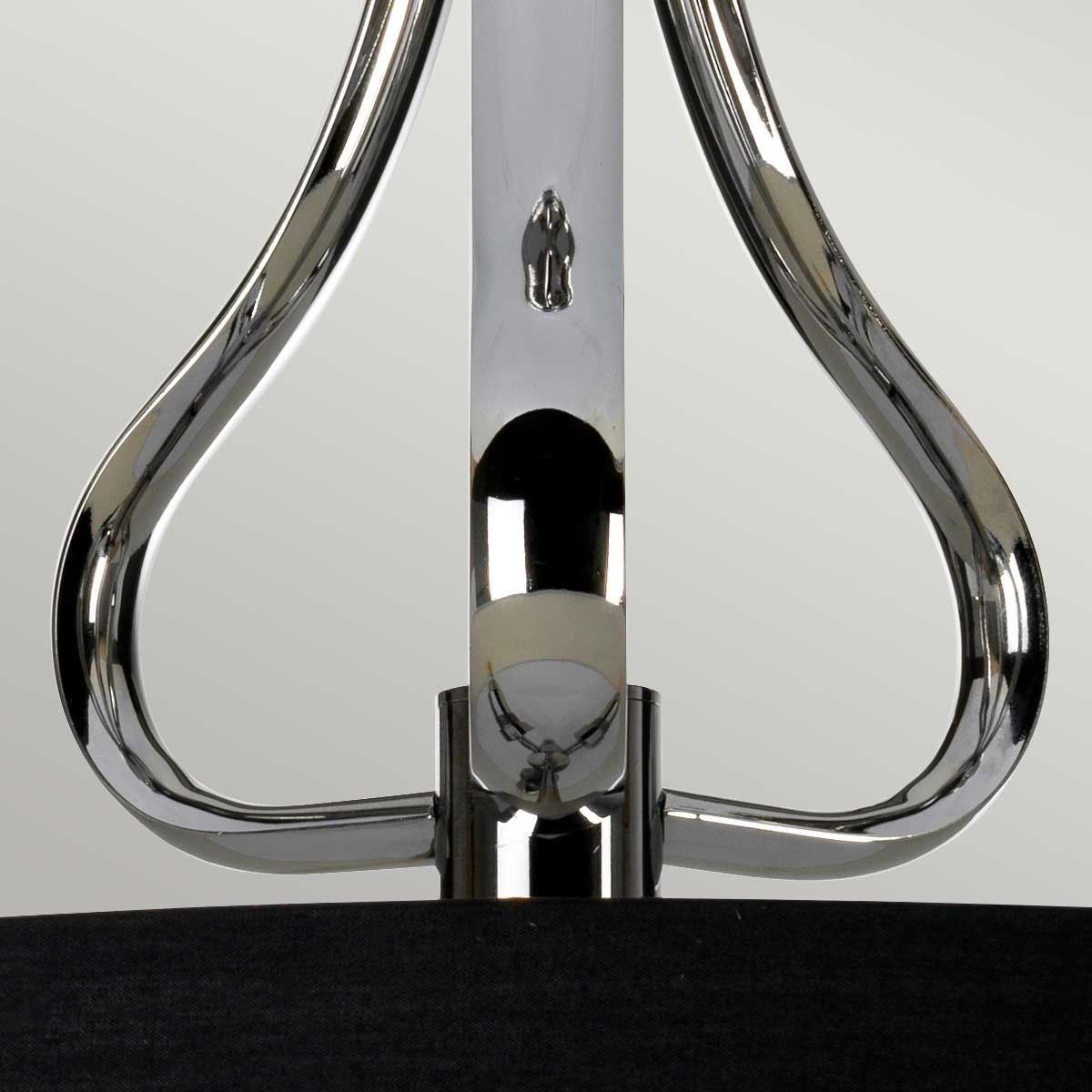 Elstead Falmouth 3 Light Bathroom Semi-Flush Fitting - Polished Chrome