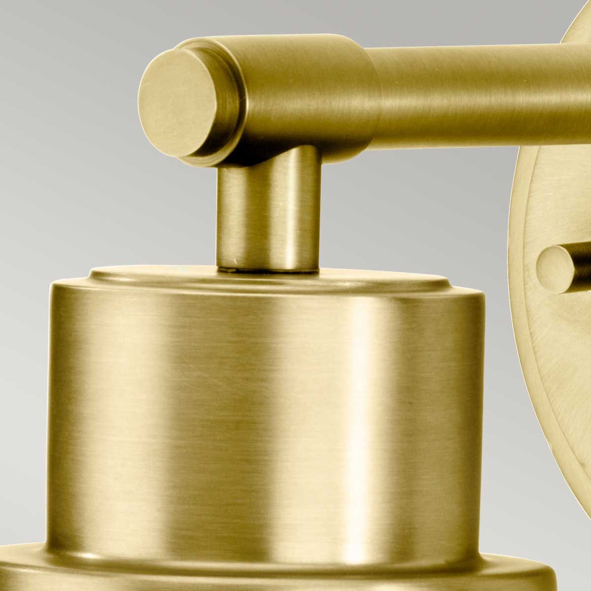 Elstead Morvah Single Bathroom Wall Light - Brushed Brass