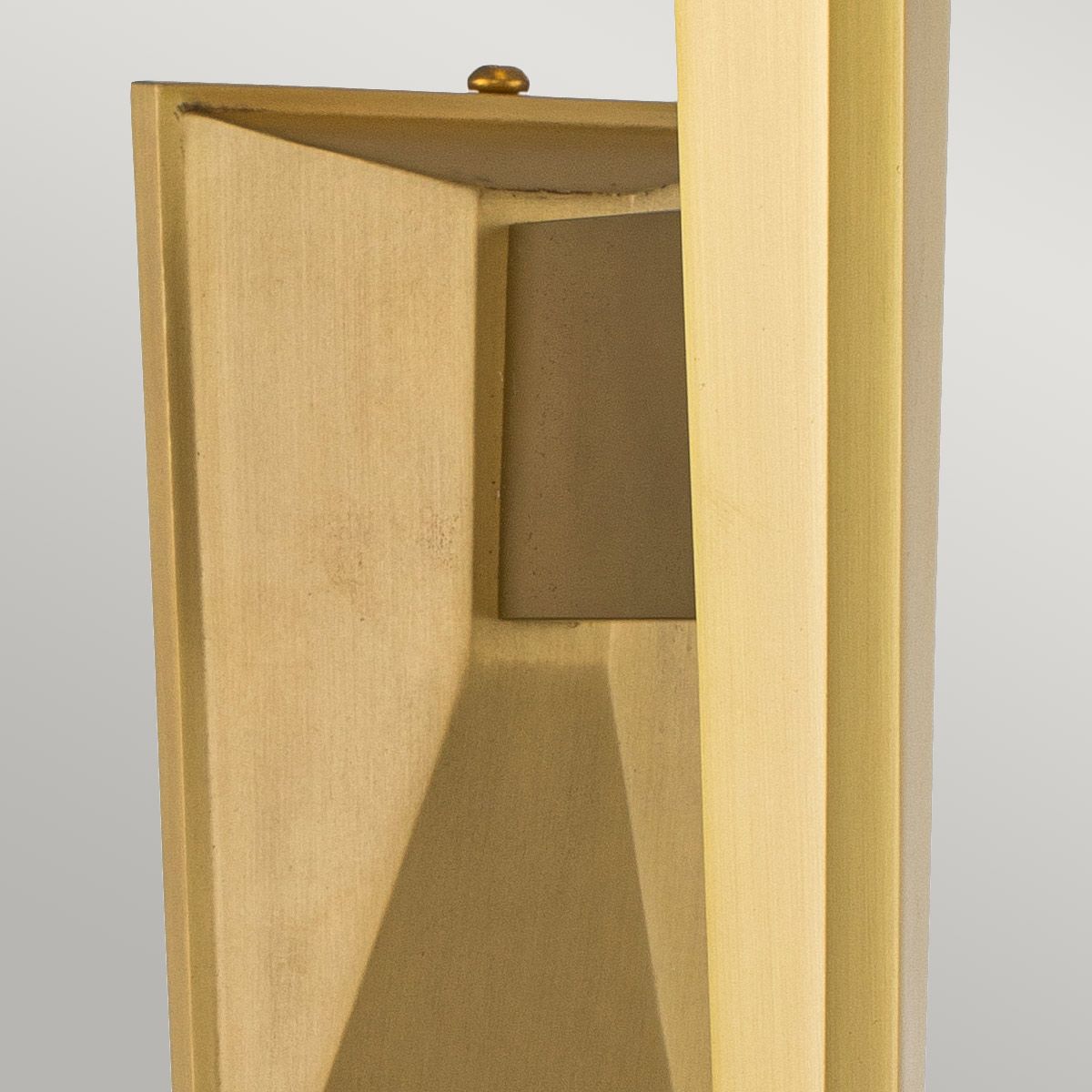 Elstead Verity Single Bathroom Wall Light - Brushed Brass
