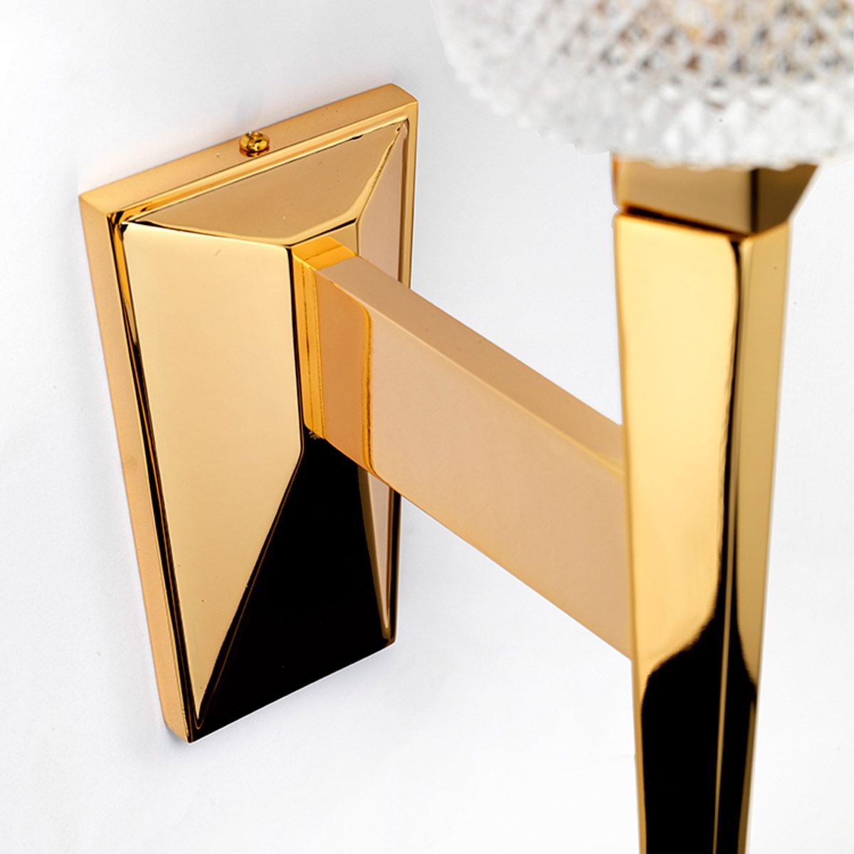 Elstead Verity Single Bathroom Wall Light - Polished Gold