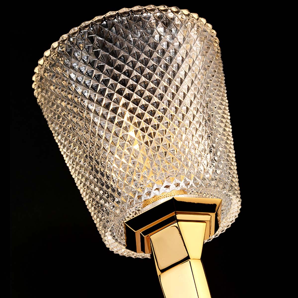 Elstead Verity Single Bathroom Wall Light - Polished Gold