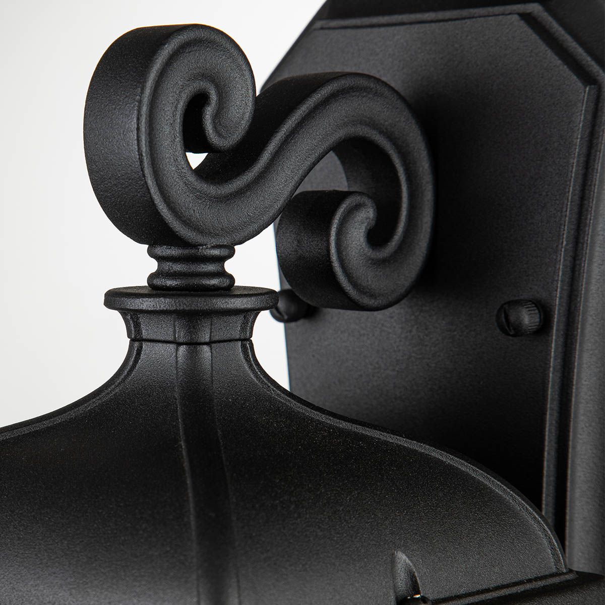 Elstead Bayview Single Small Wall Lantern - Black