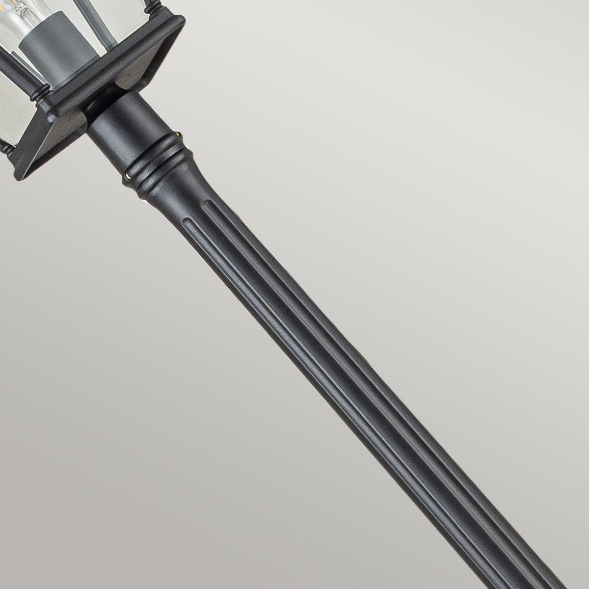 Elstead Bayview 1 Light Lamp Post - Black