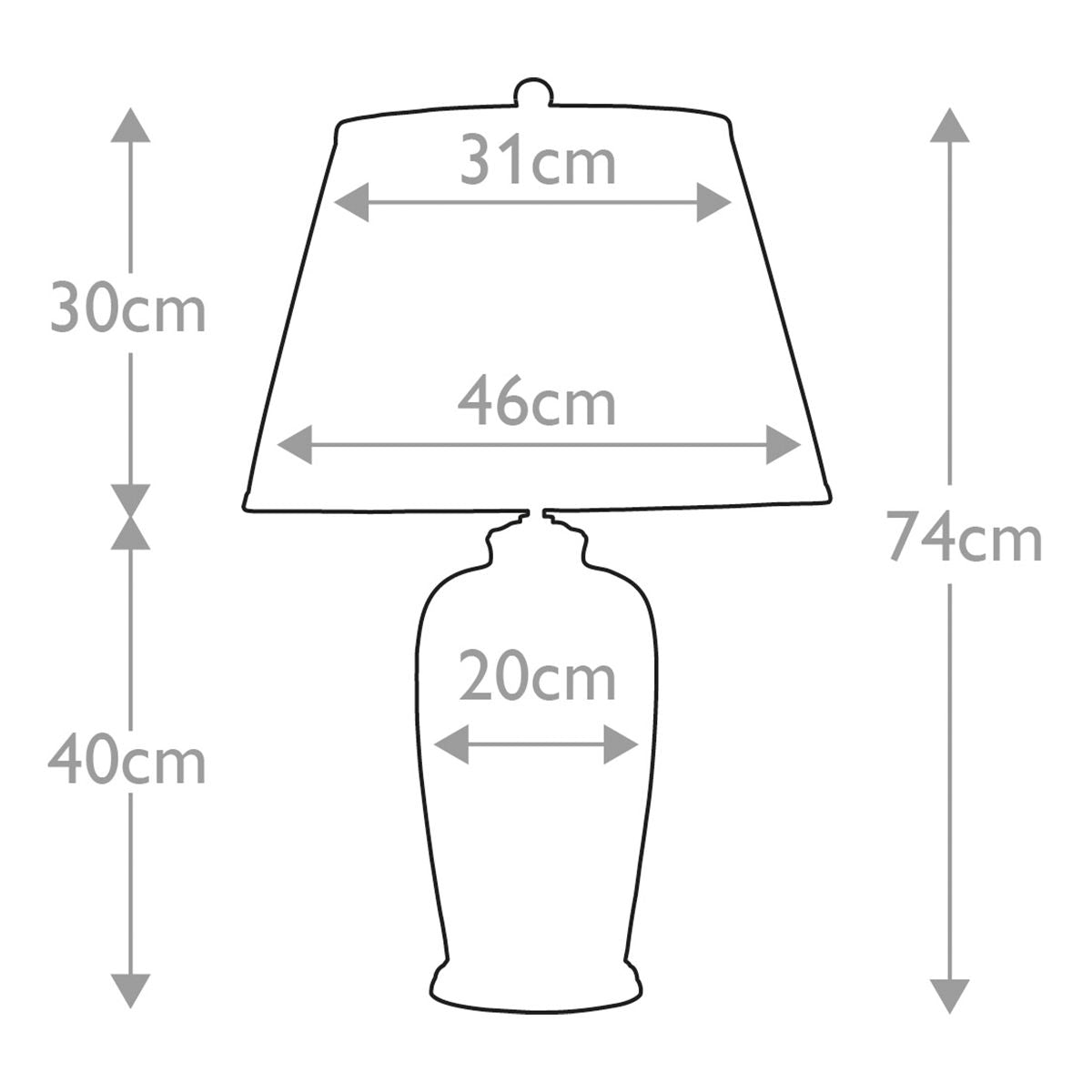 Elstead Black Birds Single Table Lamp - Black & Gold