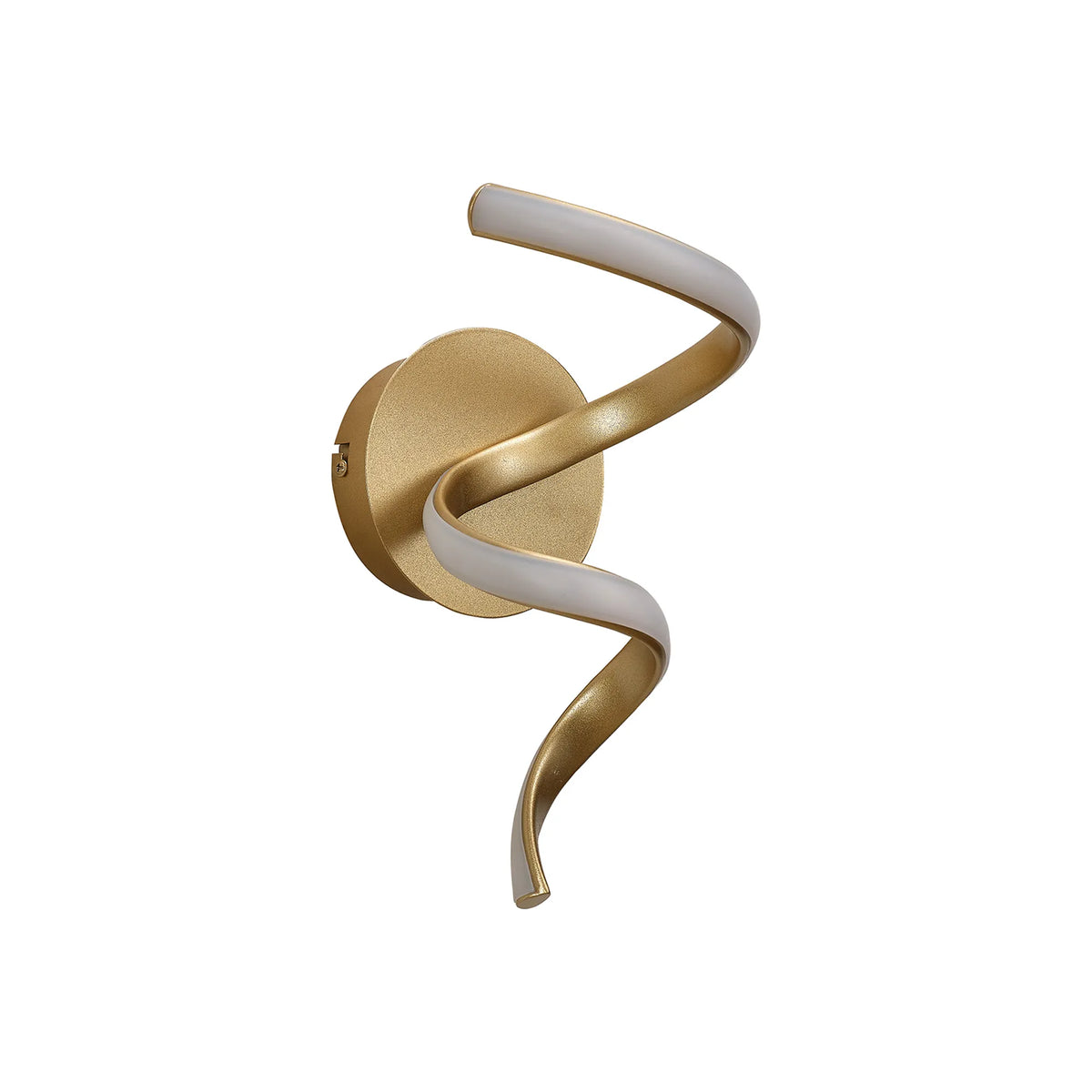Fabula Bluebell Spiral Wall Light – 18 cm – Champagne Gold