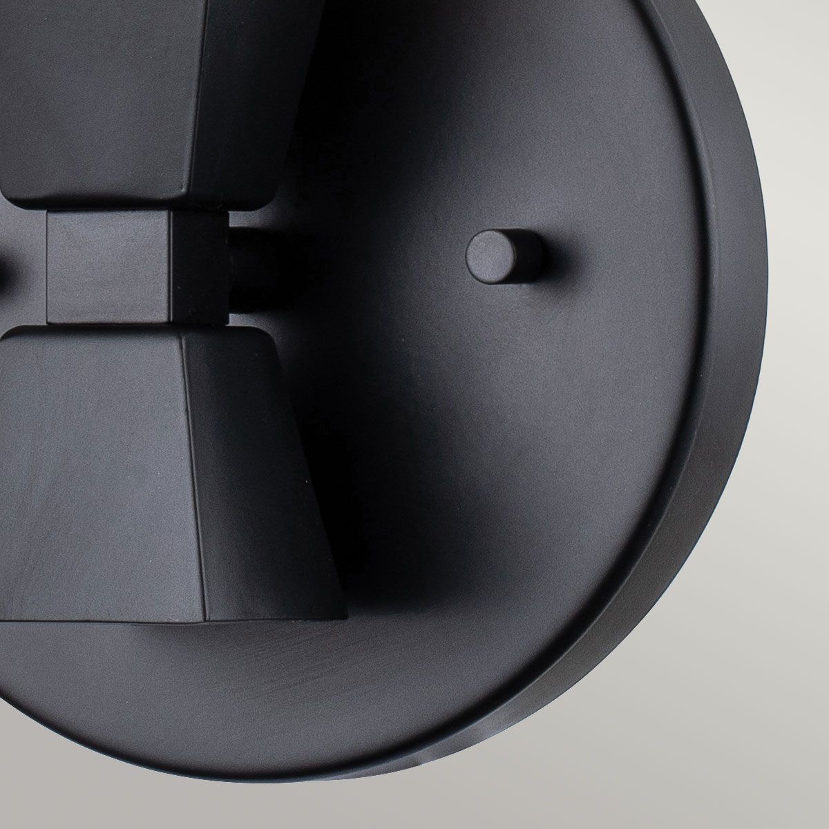 Elstead Bowtie 1 Light Wall Light - Matte Black