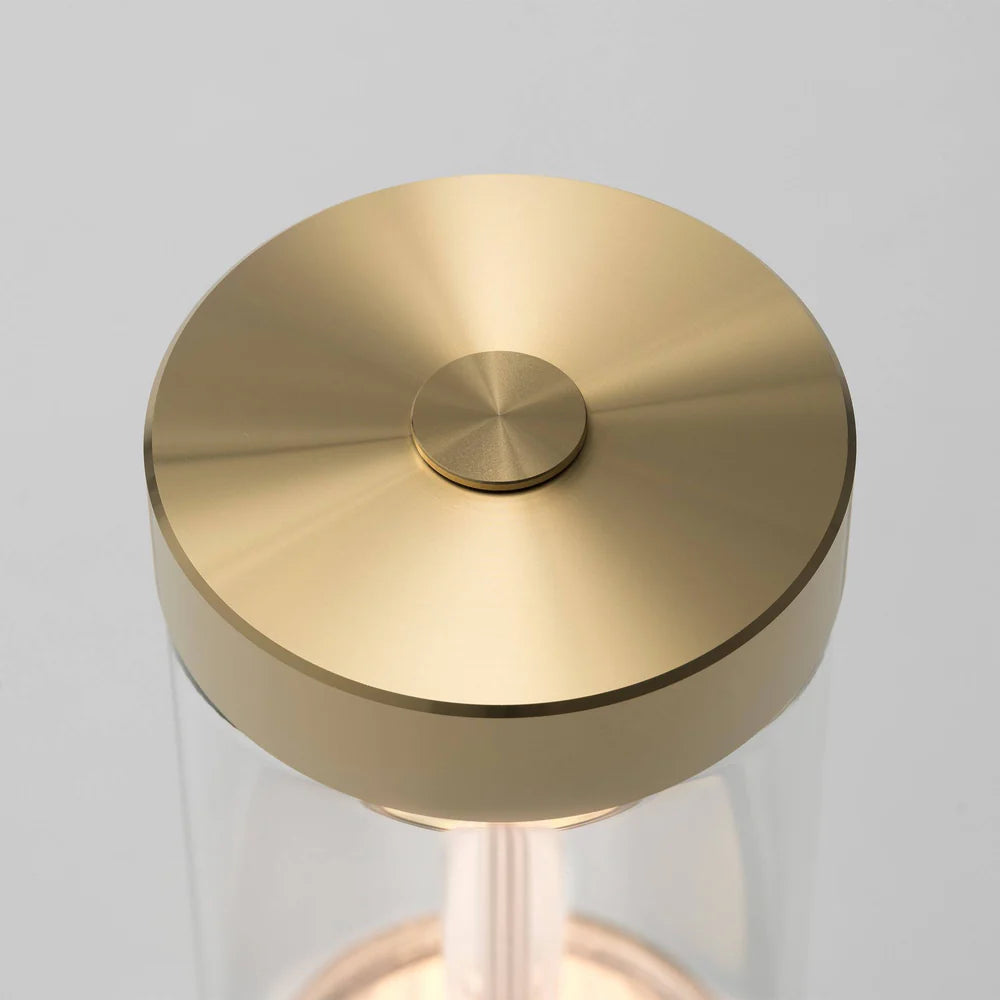 Buster + Punch Takeout Portable Table Light - Cross Knurl Detail