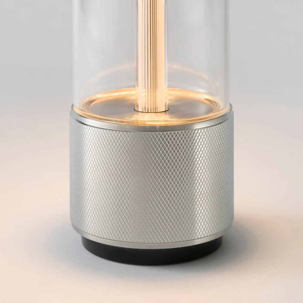 Buster + Punch Takeout Portable Table Light - Cross Knurl Detail