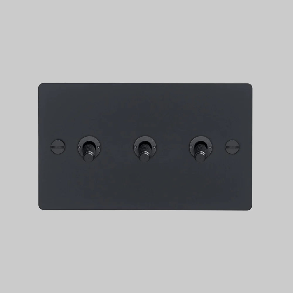 Buster + Punch 3G Toggle Switch 2-Way - Cross Knurl