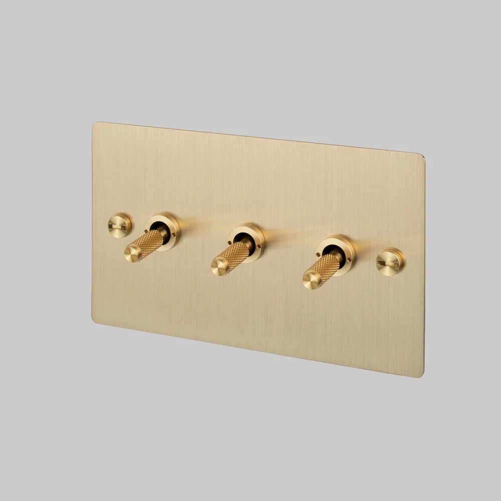 Buster + Punch 3G Toggle Switch 2-Way - Cross Knurl