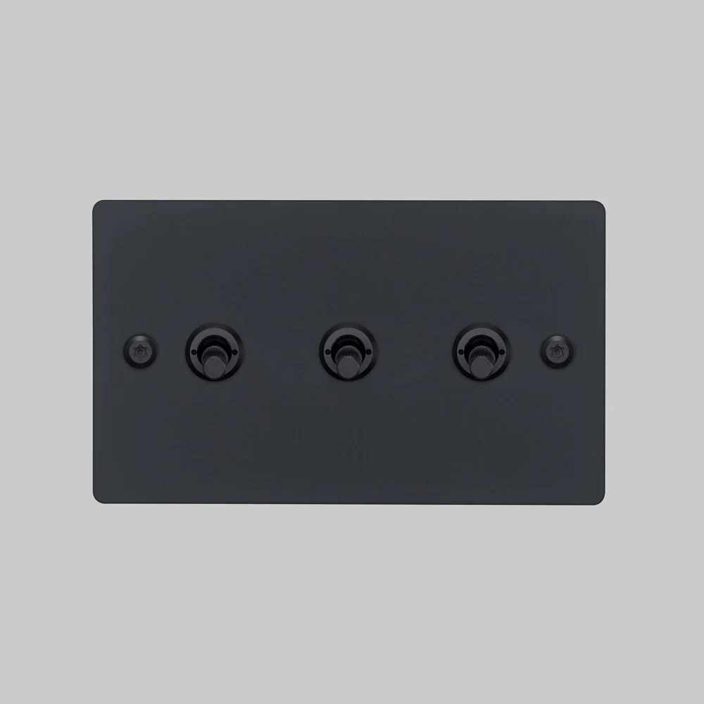 Buster + Punch 3G Toggle Switch 2-Way - Linear Knurl