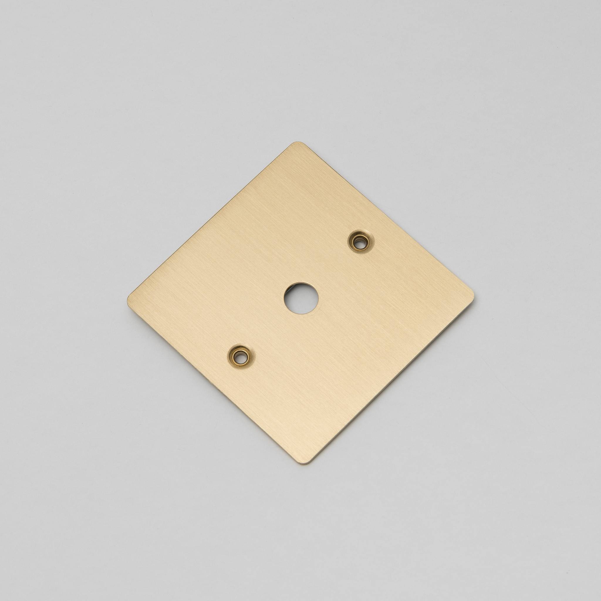 Buster + Punch 1G Wall Plate for 1 Dimmer or Toggle