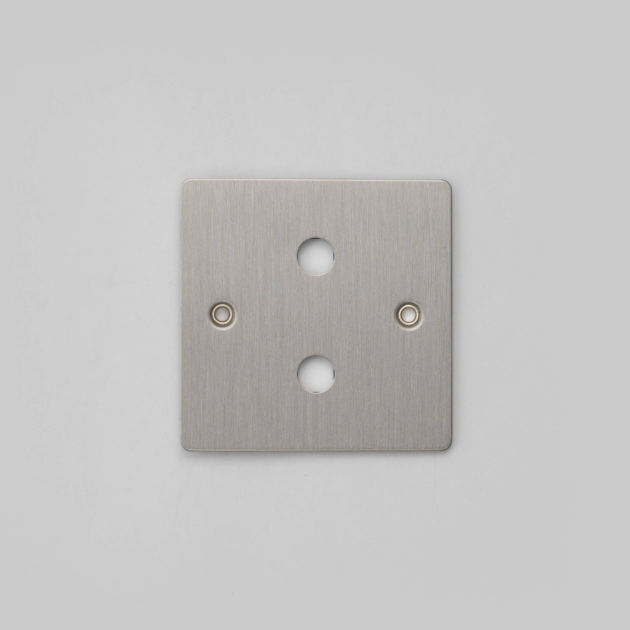 Buster + Punch 1G Wall Plate for 2 Dimmers