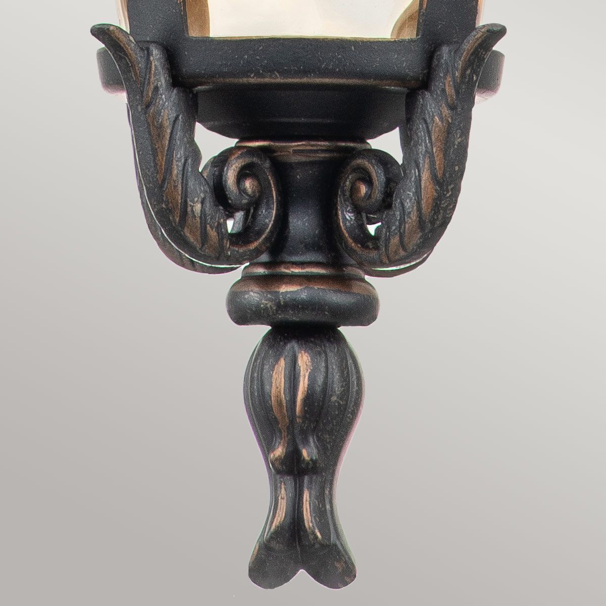 Elstead Baltimore Single Medium Chain Lantern - Weathered Bronze