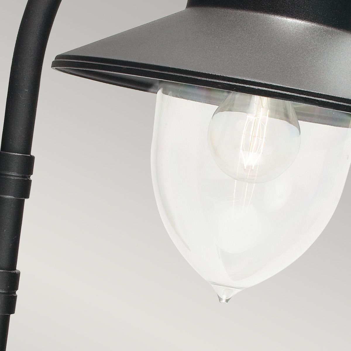 Norlys Como Single Wall Lantern - Black