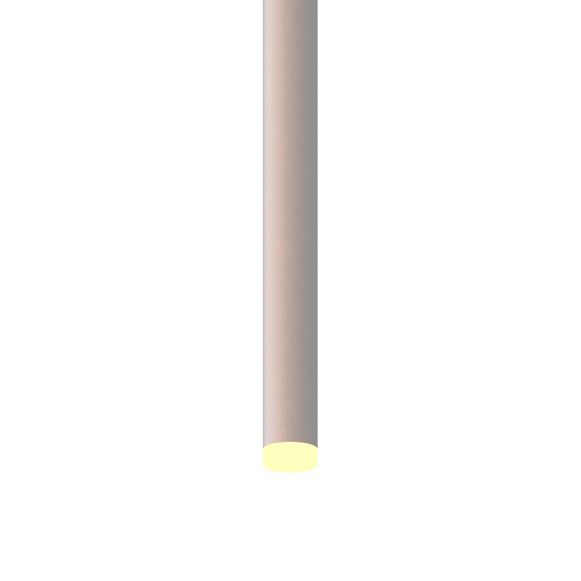 Mantra Cala 52cm Tube 1 Light Pendant 6W LED - Sand White