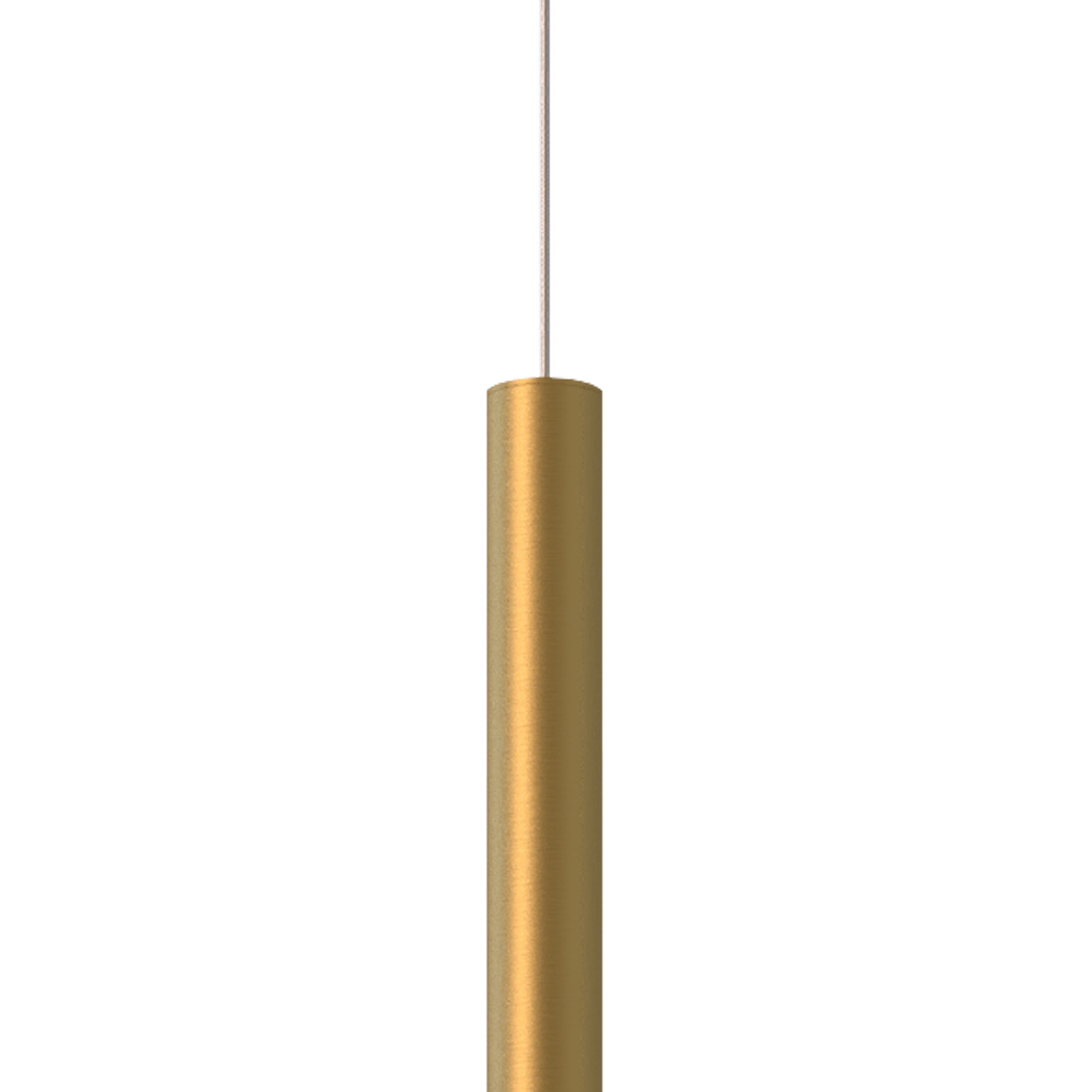 Mantra Cala 52cm Tube 1 Light Pendant 6W LED - Gold